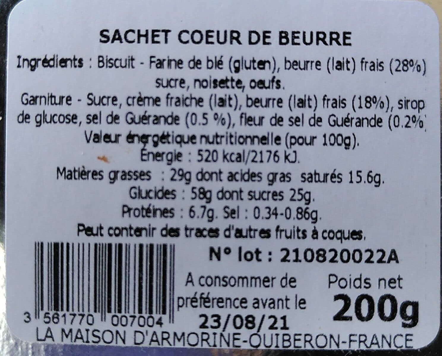 La Maison D'Armorine Coeur de beurre packshot