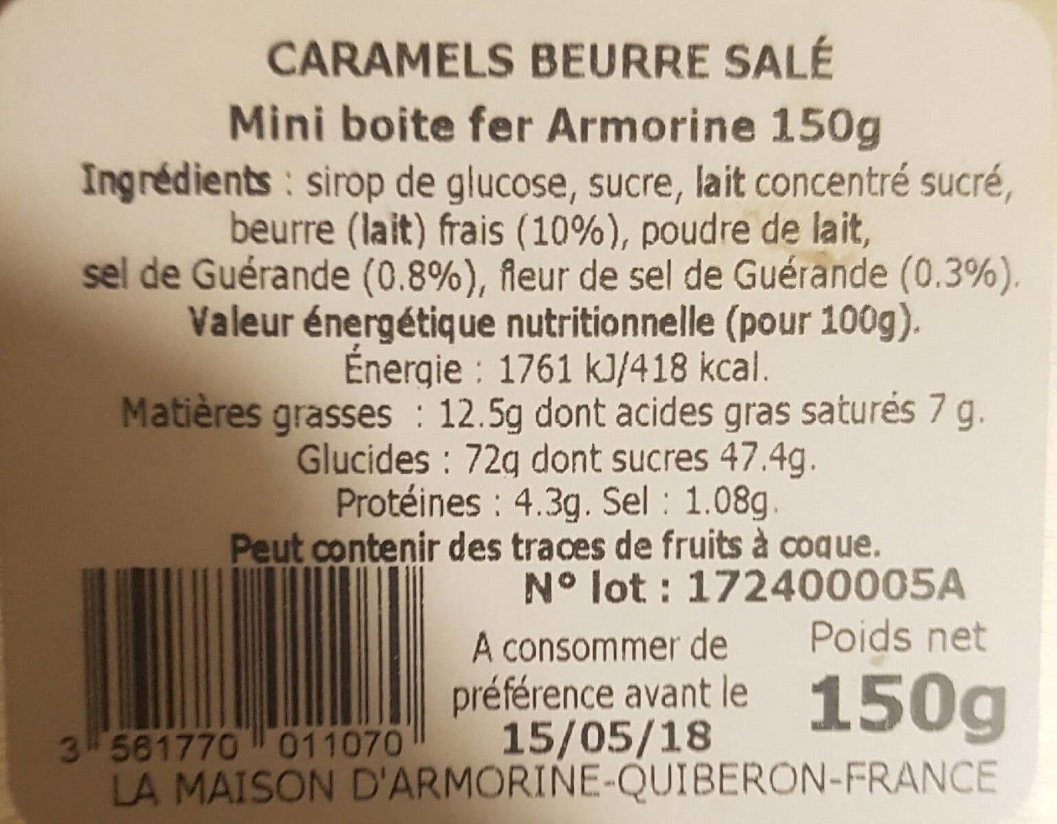 La Maison d'Armorine Caramel au beurre salé la maison d'Armonie packshot