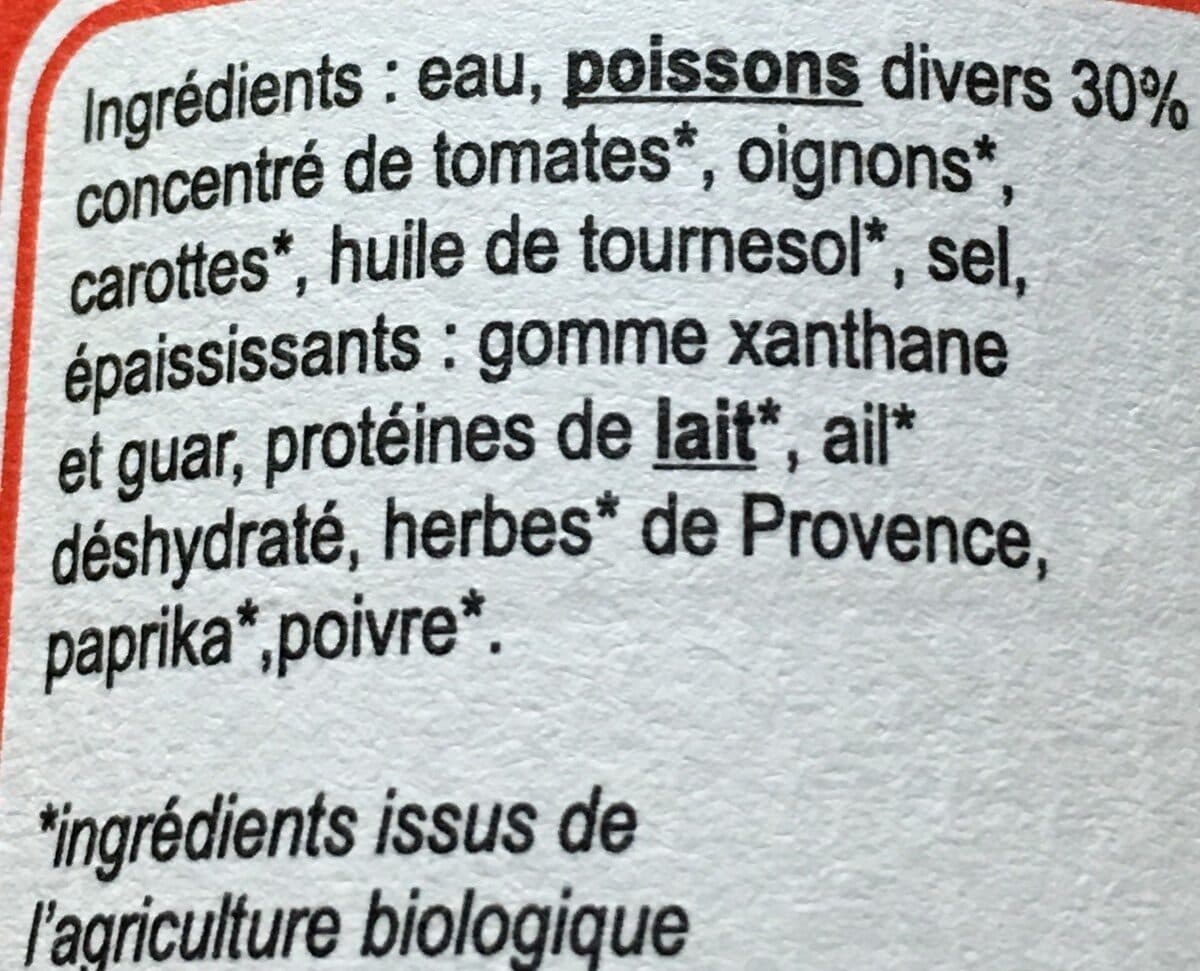 Olsen Soupe de poissons packshot