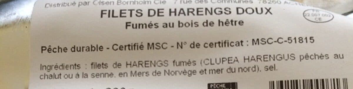 J. BARTHOUIL Filets de Harengs Doux packshot