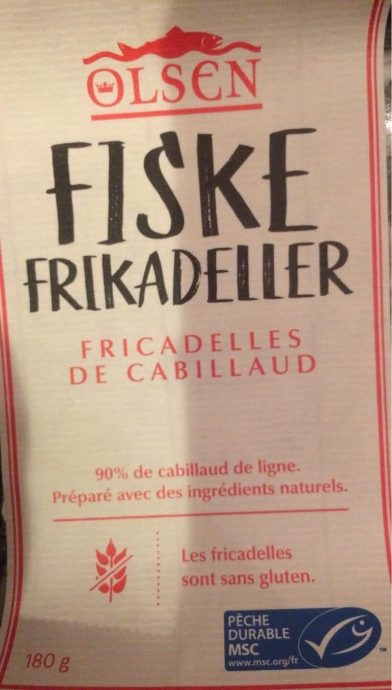 Olsen Fiske Frikadeller packshot