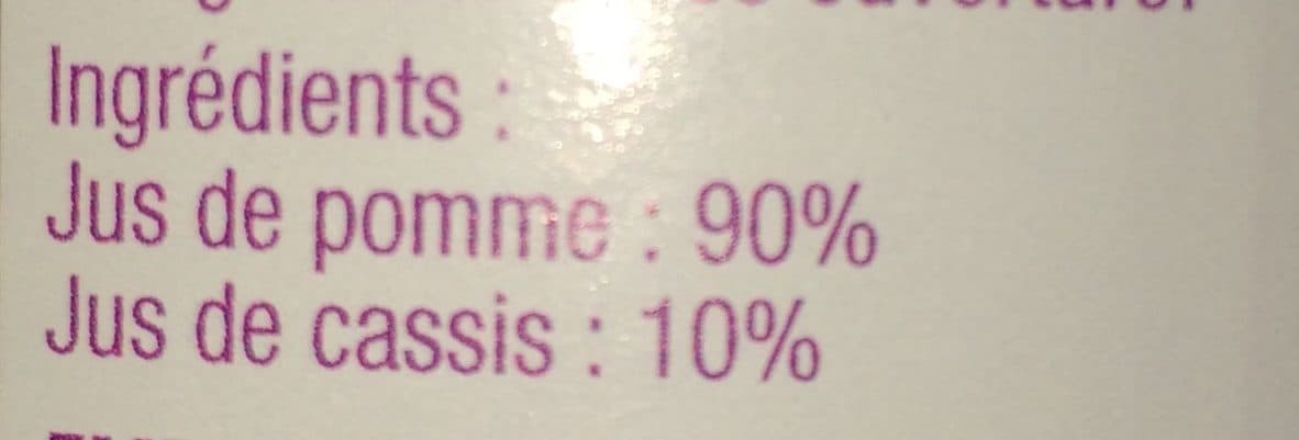 LES FRUITS DU VAL QUI RIT Pur jus pomme cassis packshot