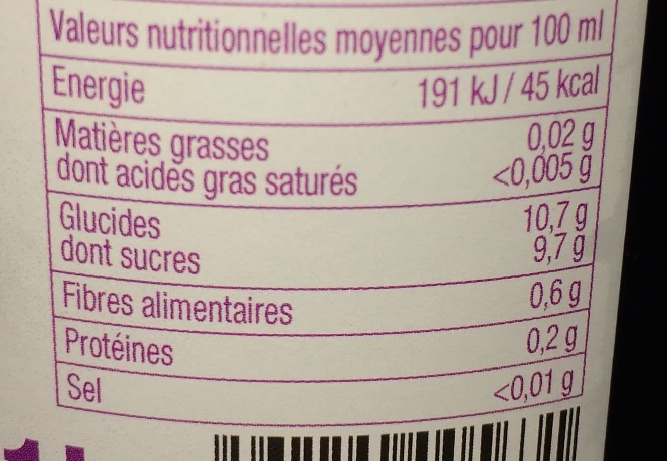 LES FRUITS DU VAL QUI RIT Pur jus pomme cassis packshot