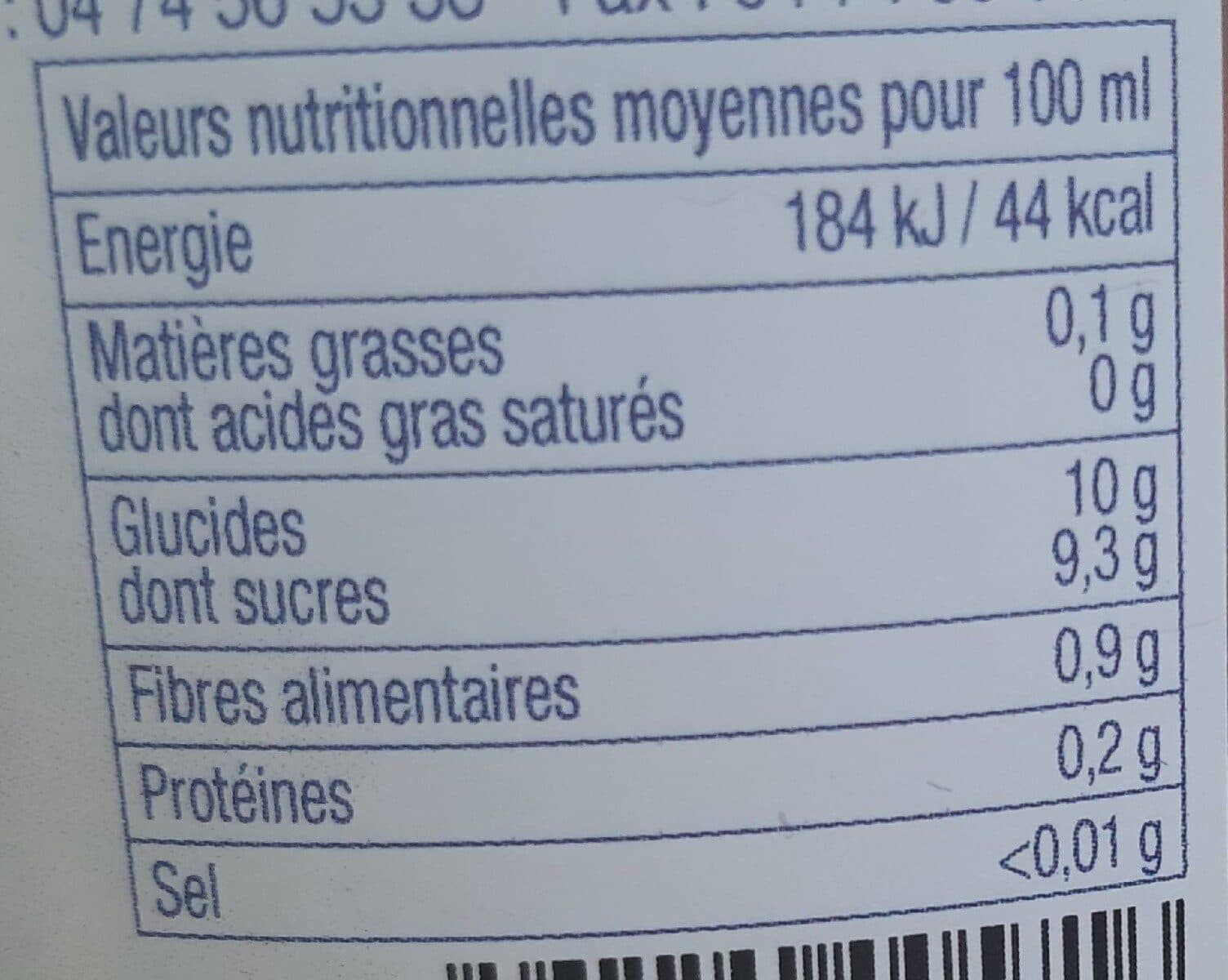Open Food Facts Jus pomme myrtille packshot