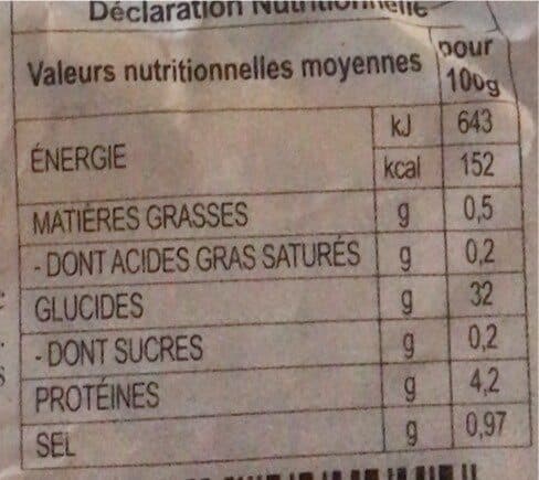 Open Food Facts Gnocchi de pommes de terre packshot