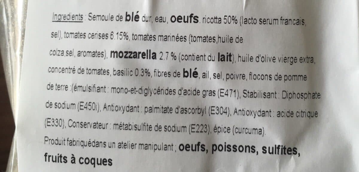 Open Food Facts Ravioli packshot