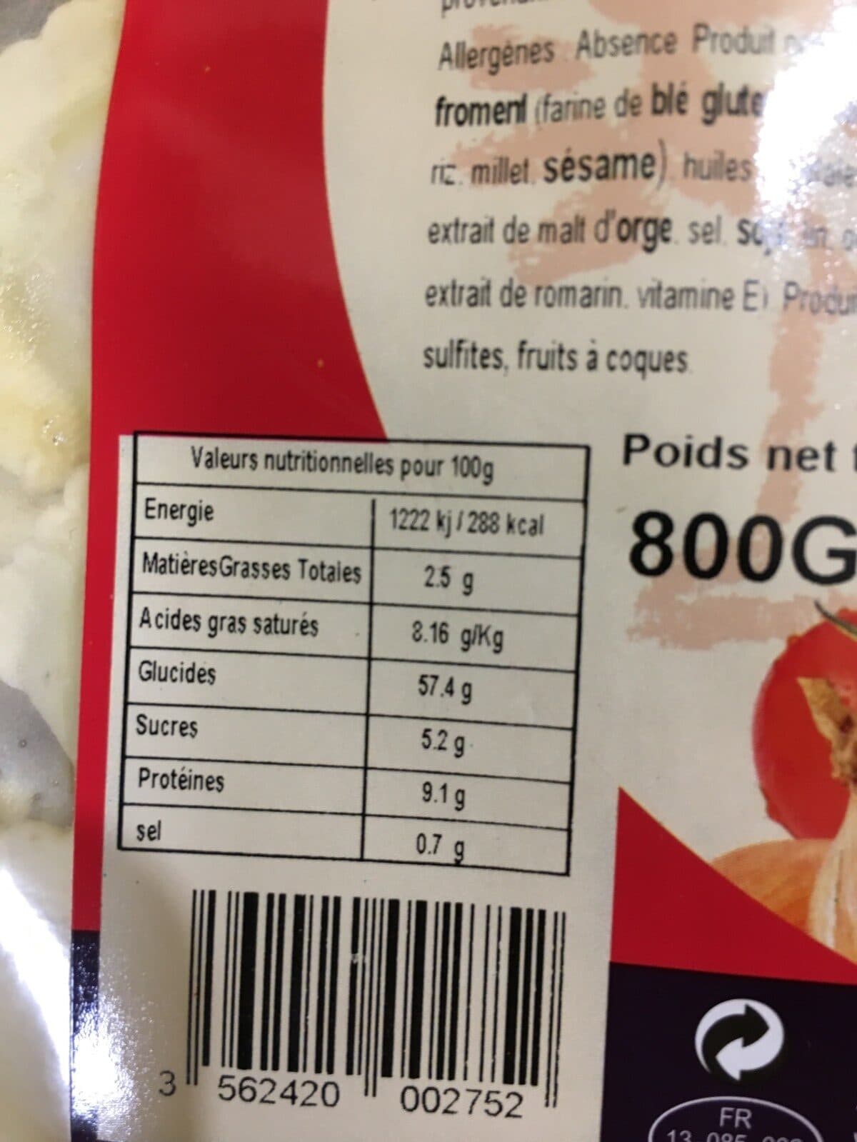 Open Food Facts Raviolis à la daube provençale packshot