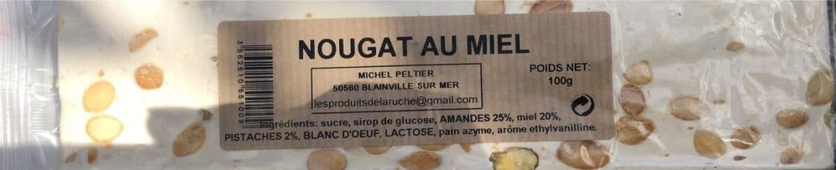 Open Food Facts Nougat au miel packshot