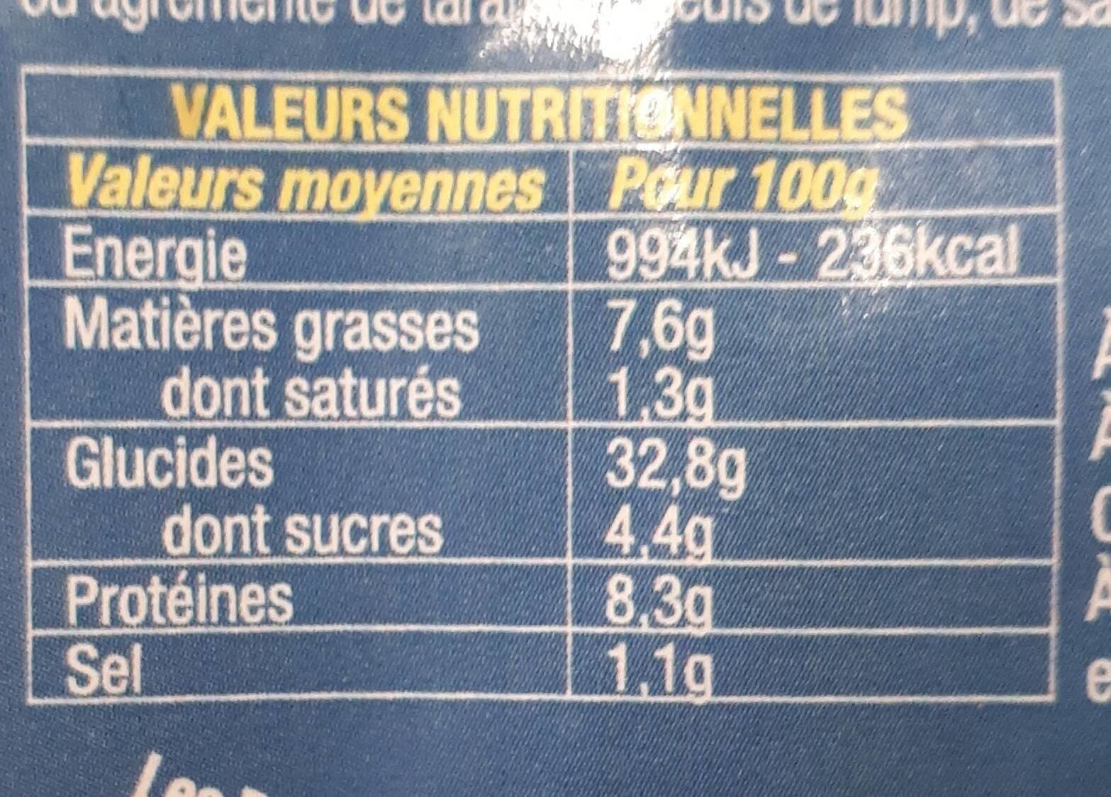 Open Food Facts Mini blinis packshot