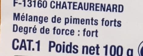 Géant Vert Panaché de piments packshot