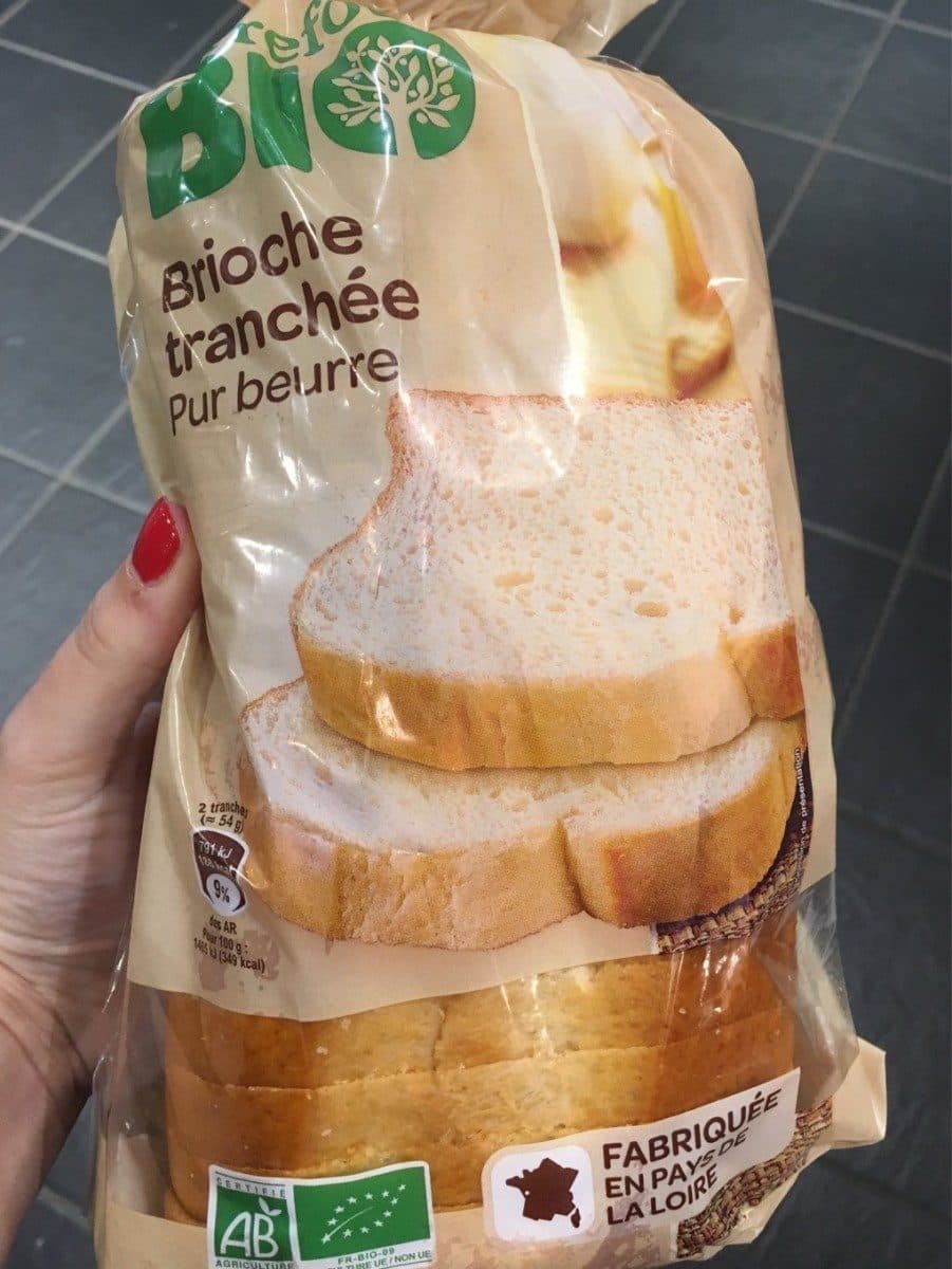 Open Food Facts Brioche tranché packshot