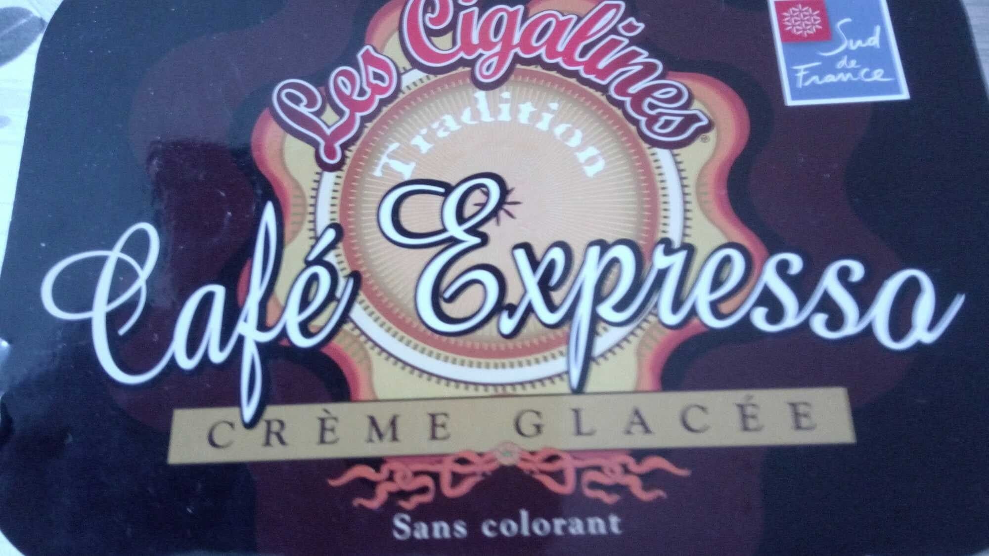 Les Cigalines Crème glacée Café Expresso packshot