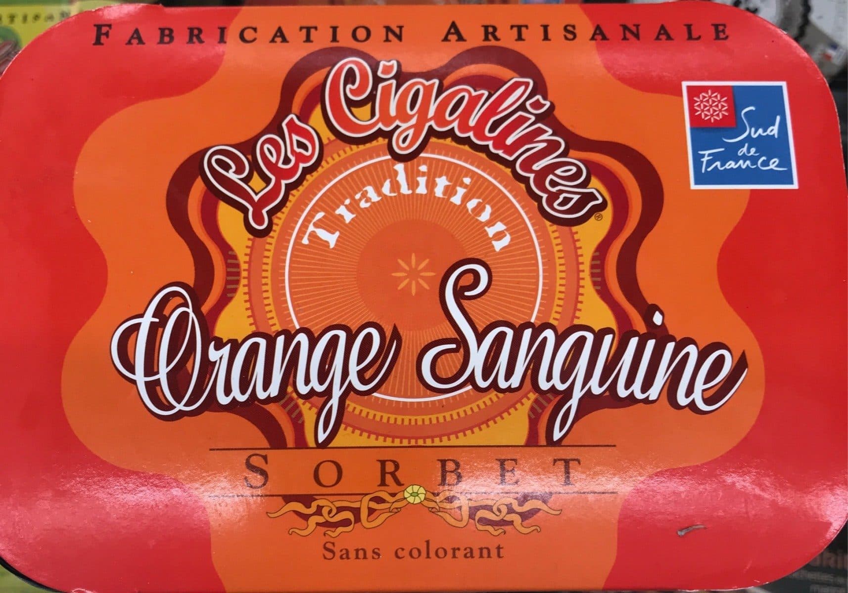 Les Cigalines Orange sanguine packshot