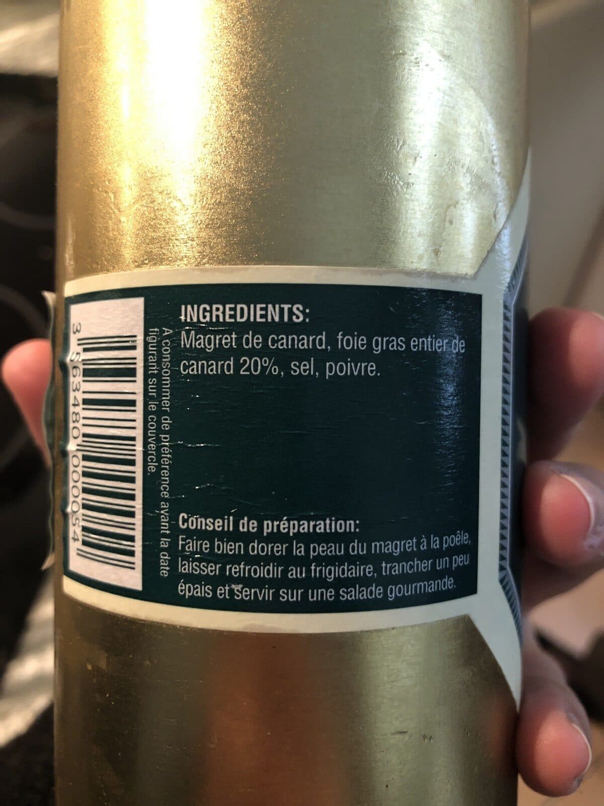 Le Vieux Chêne Magret fourré au foie gras entier de canard packshot