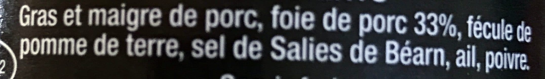 Le Vieux Chêne Paté Popol ou Recette Bordelaise packshot
