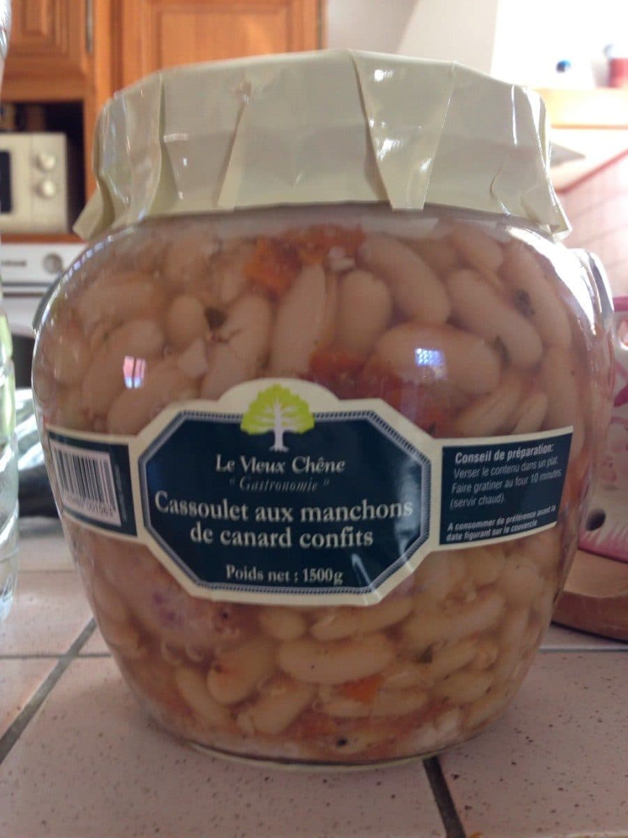 Le Vieux Chêne Cassoulet aux manchons de canard confits packshot