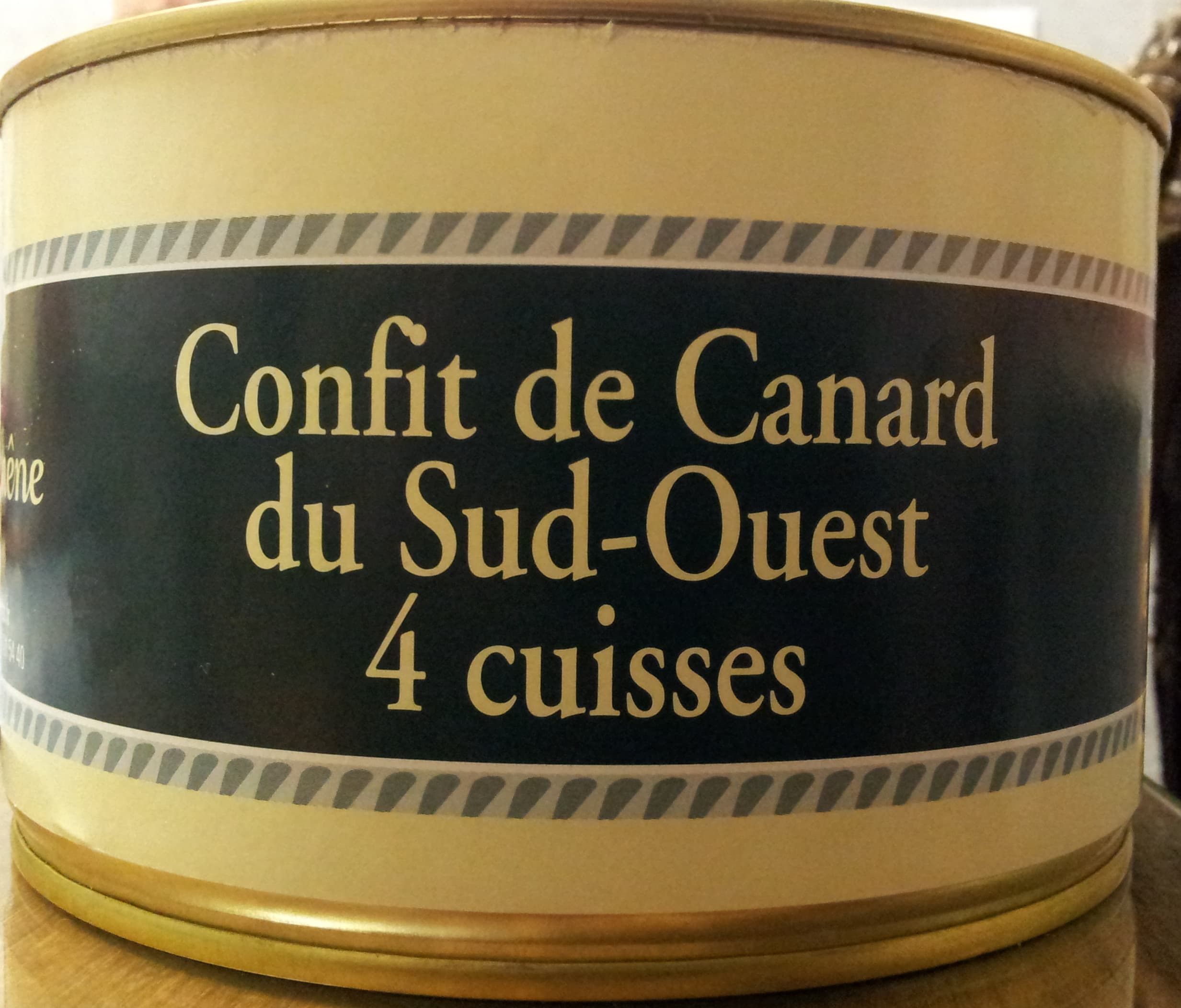 Le vieux chêne Confit de canard du Sud-ouest packshot