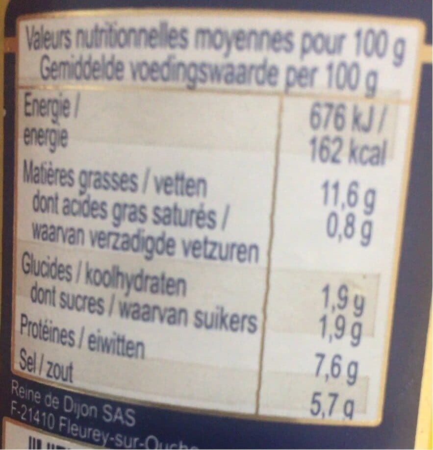 Reine De Dijon Dijon- Senf packshot