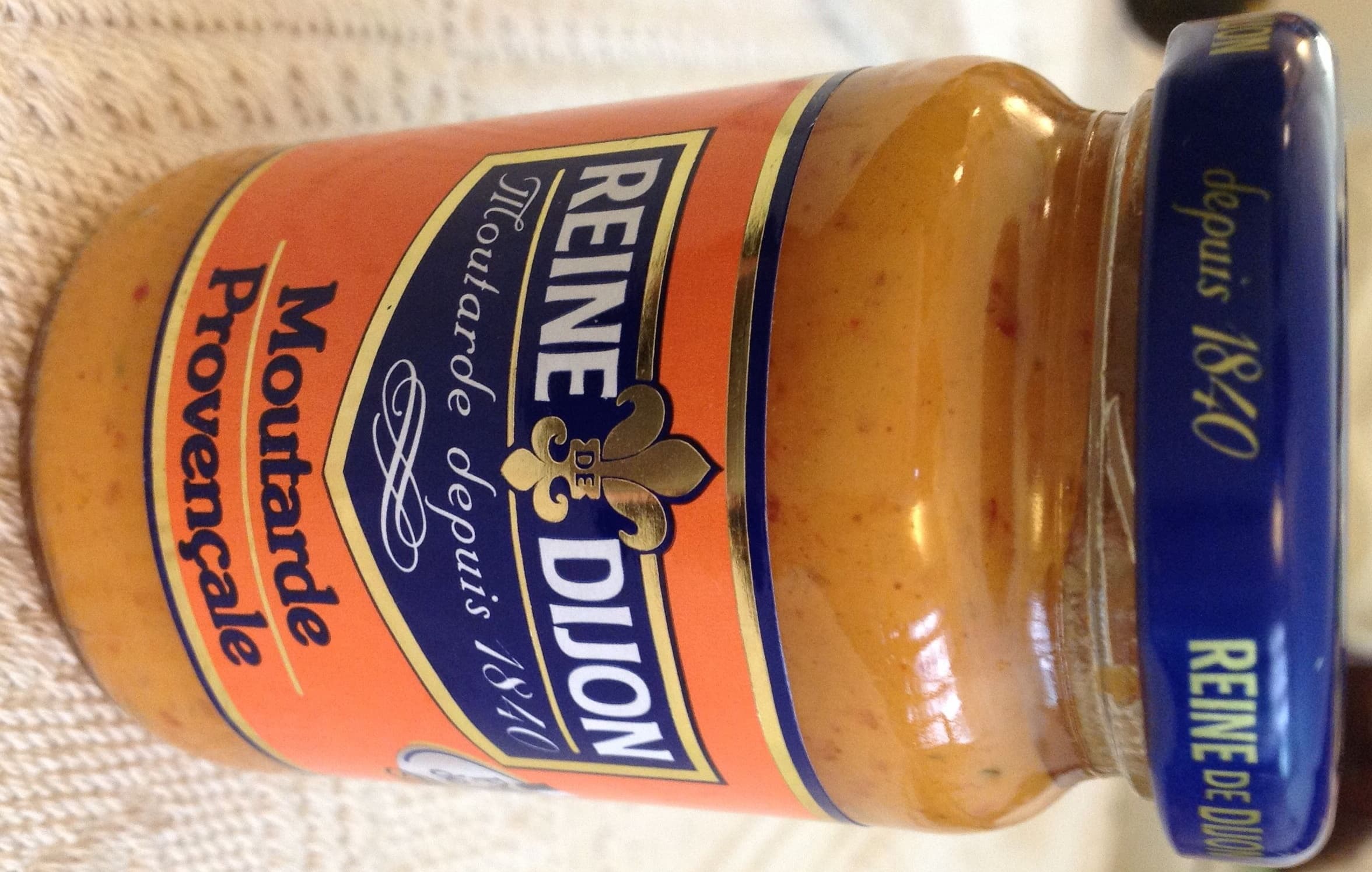 Reine de Dijon Moutarde provençale packshot