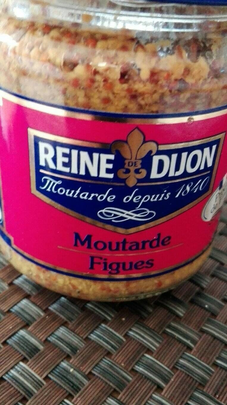 Reine de dijon Moutarde Aux Figues packshot