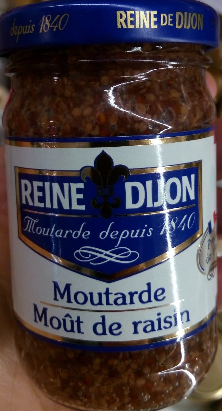 Reine de Dijon Moutarde Moût de raisin packshot