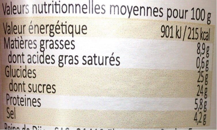 Reine de Dijon Moutarde au miel packshot