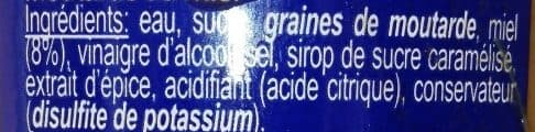 Reine de Dijon Moutarde Miel packshot