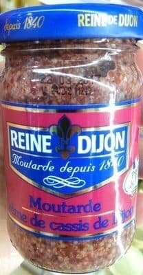 Reine de Dijon Moutarde crème de cassis de Dijon packshot