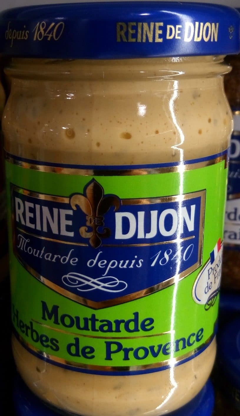 Reine de Dijon Moutarde Herbes de Provence packshot