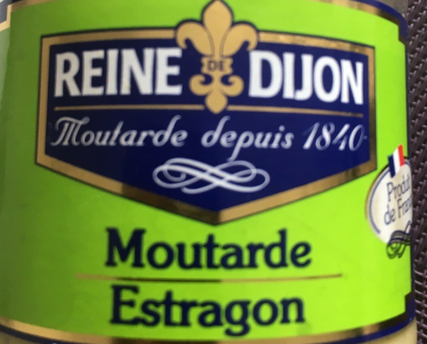 Reine de Dijon Moutarde Estragon packshot