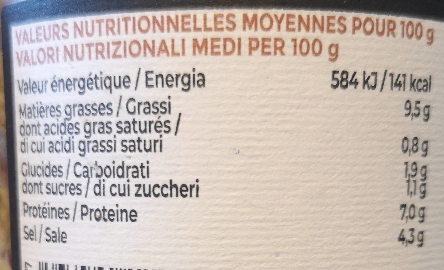 Reine de Dijon Moutarde à l'ancienne packshot