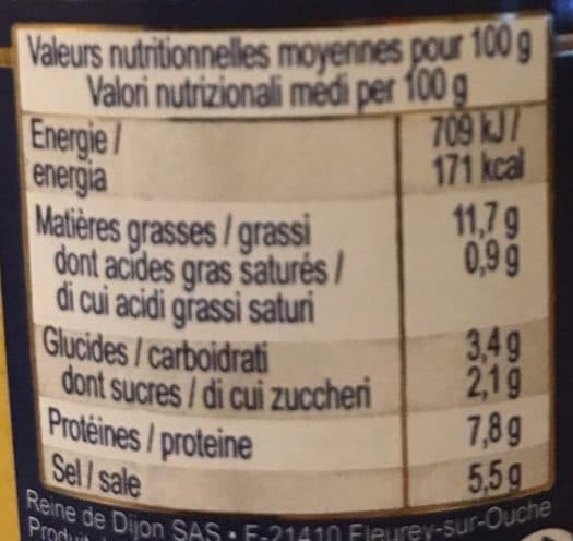 Reine de Dijon Moutarde Curry packshot