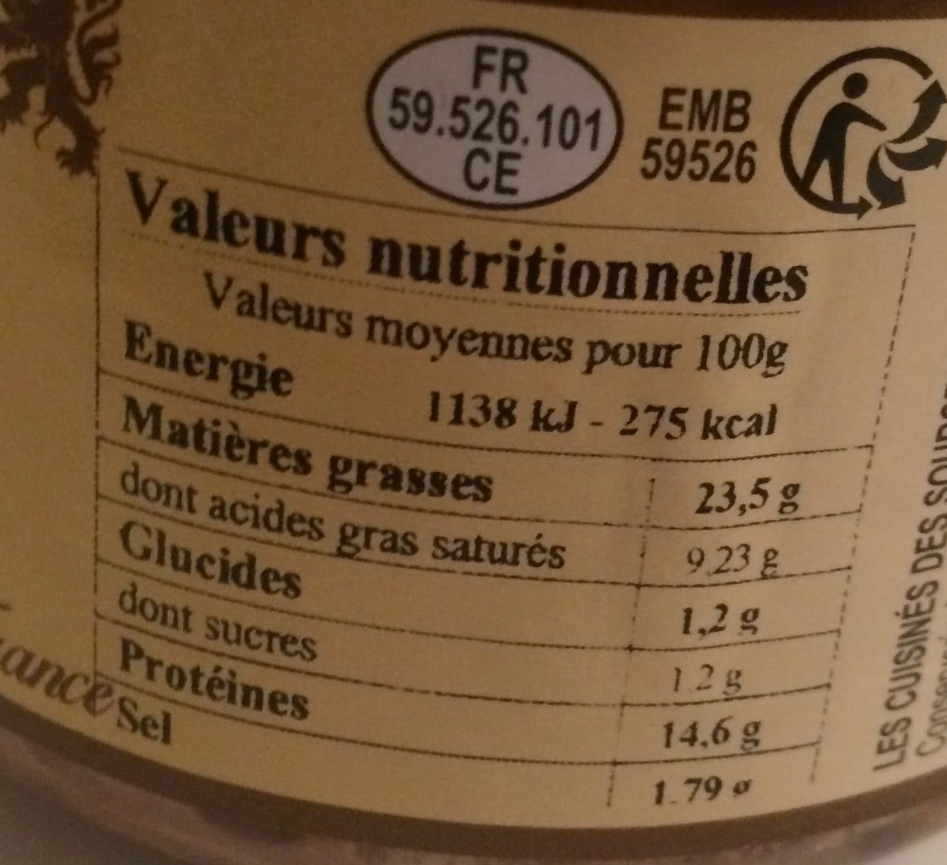 Les Délices Des Flandres Terrine à la bière packshot