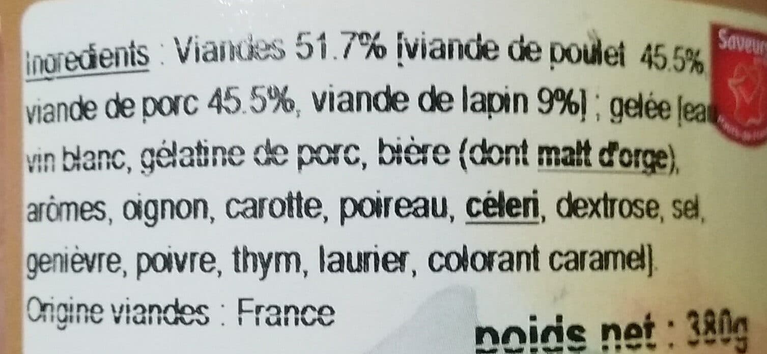 les mijotés de l'abbaye Pot'je vleesch désossé 3 viandes packshot
