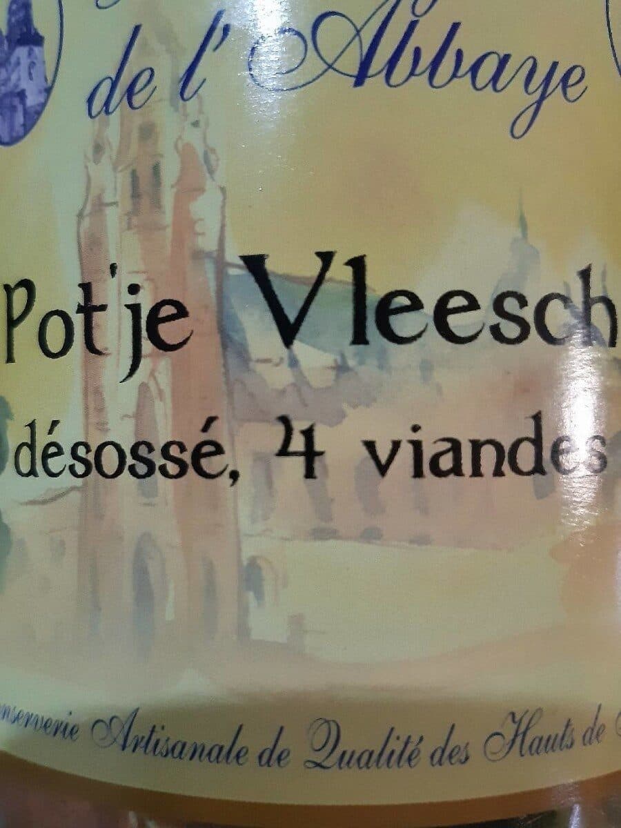 Les Cuisines Des Sources Pot’je Vleesch sans os packshot