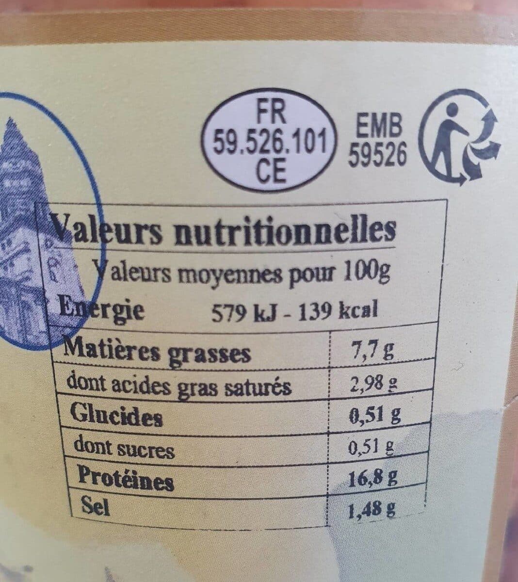 Les Cuisines Des Sources Pot’je Vleesch sans os packshot