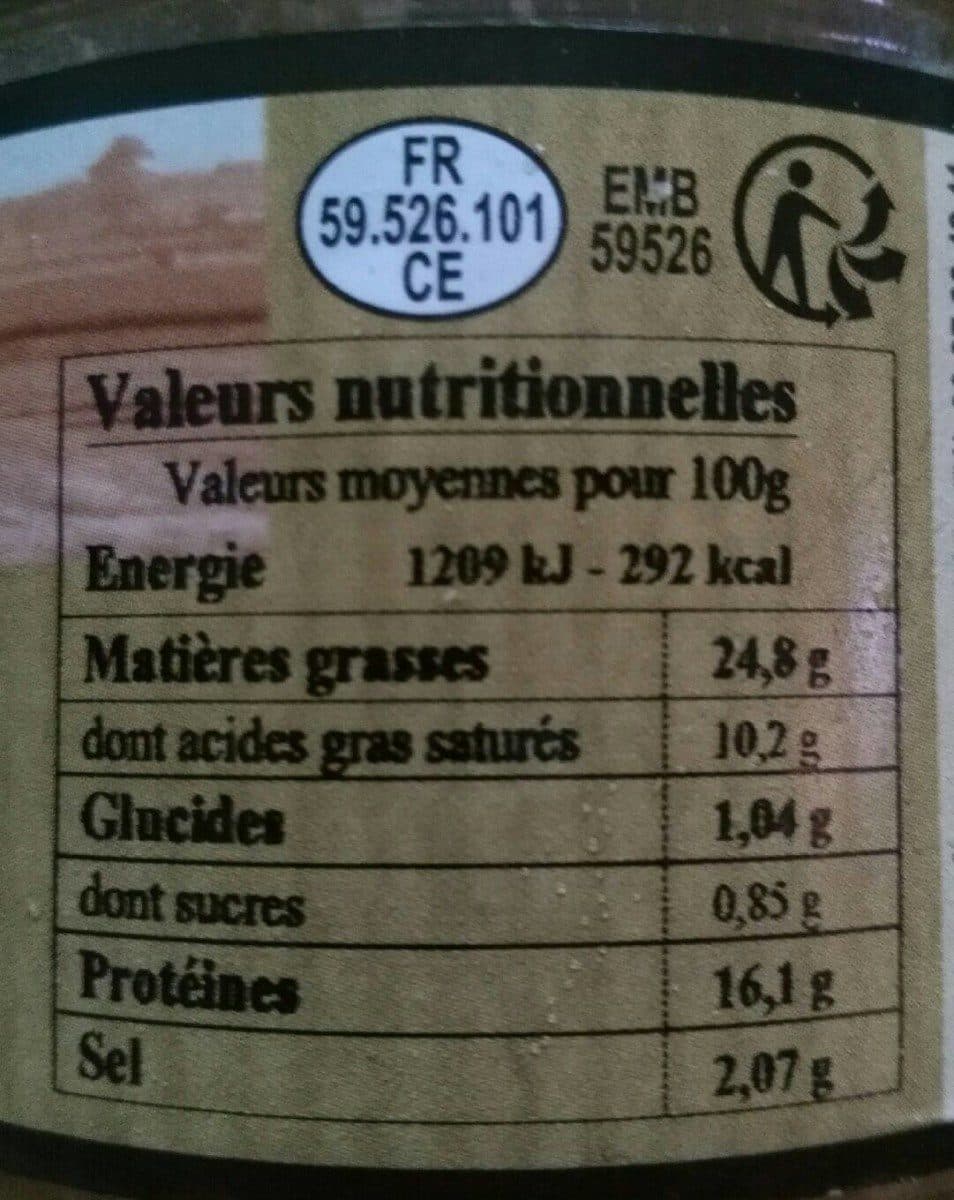 Tante Clémence Terrine aux endives packshot