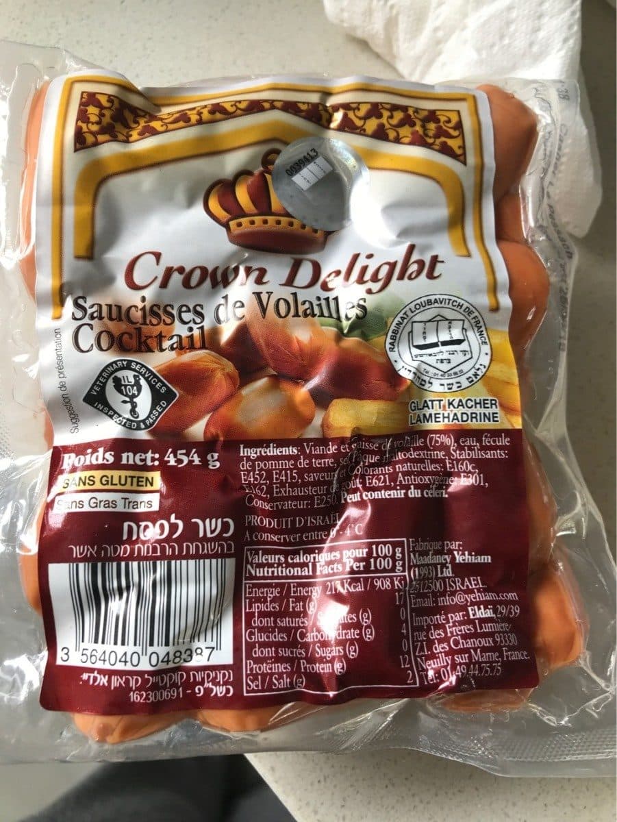 Open Food Facts Crown delight packshot
