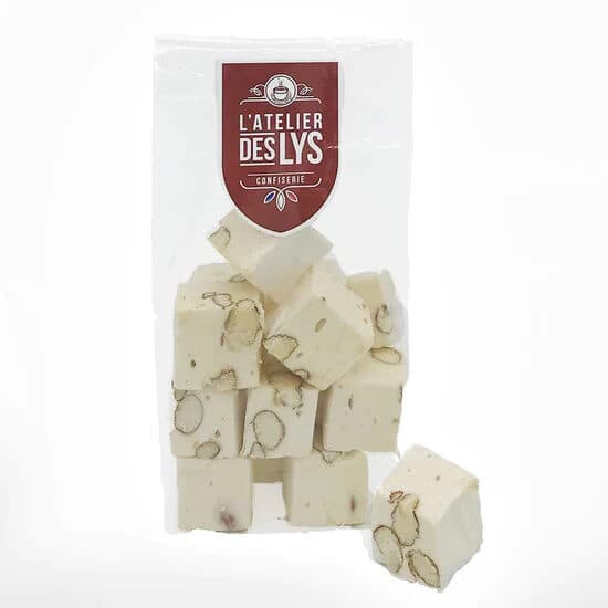 L'Atelier des Lys L'Atelier des Lys - Soft Nougat from Ducasses Almonds Vanilla Flavor, 150g (5.2oz) packshot