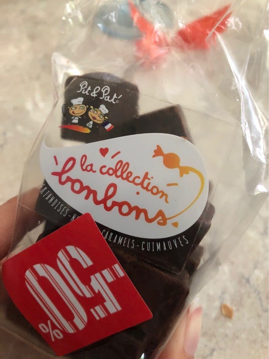 Open Food Facts Caramels fondants 100% cacao et beurre salé packshot