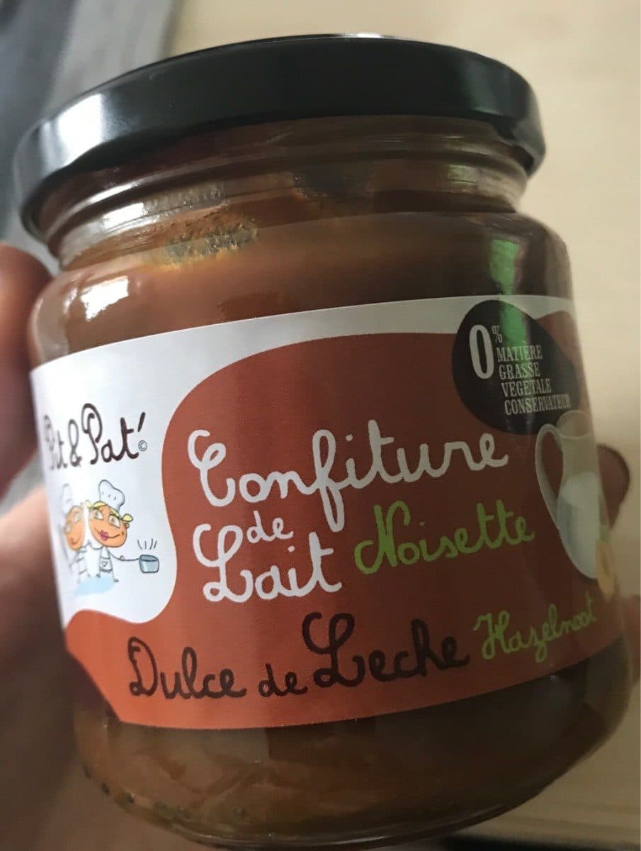Open Food Facts Confiture de lait noisette packshot