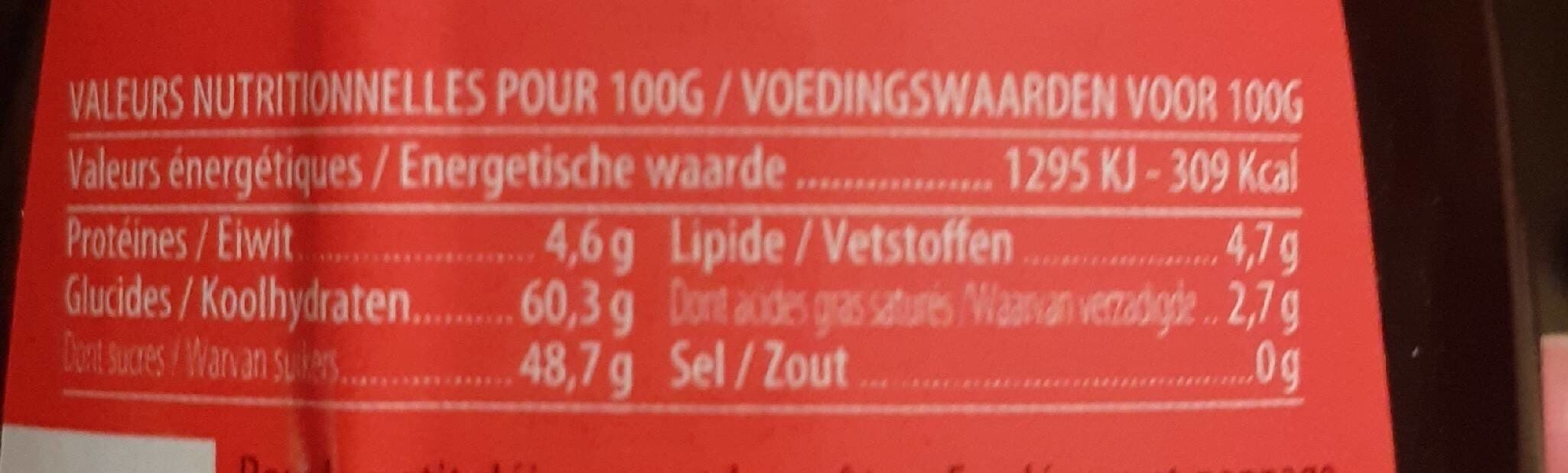 Open Food Facts coulis de chocolat packshot