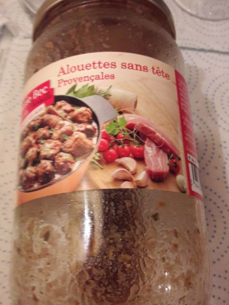 Le comptoir des salaisons Alouettes sans tête provençales packshot
