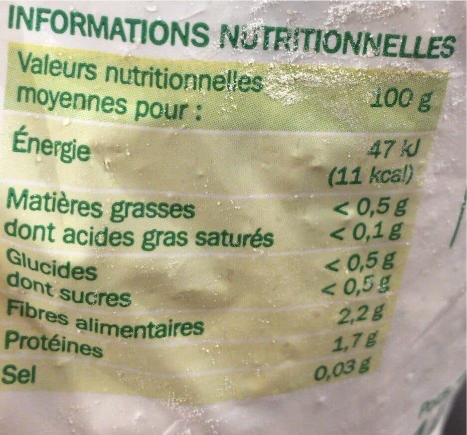 Marque Repère Champignons émincés surgelés packshot