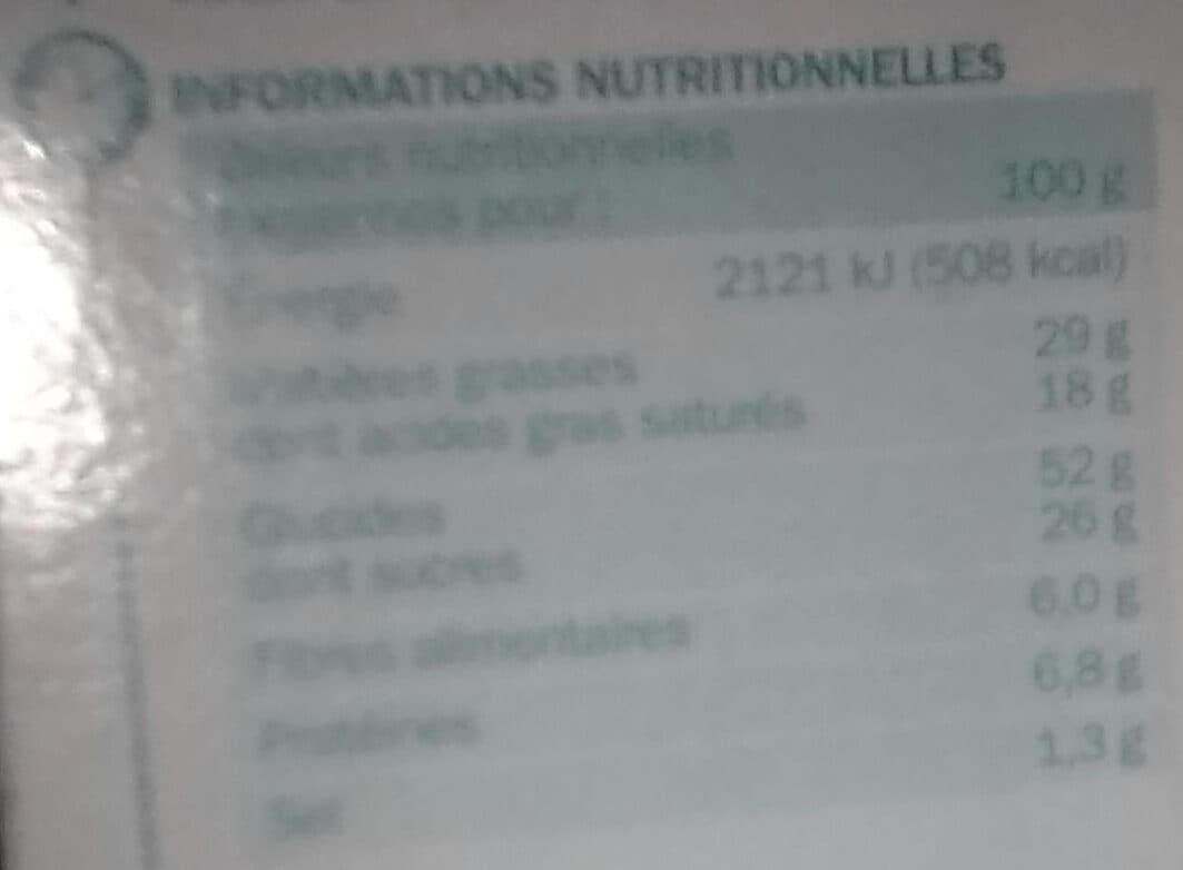 Marque Repère Le Cookie - Pépites De Chocolat & Noix De Coco packshot