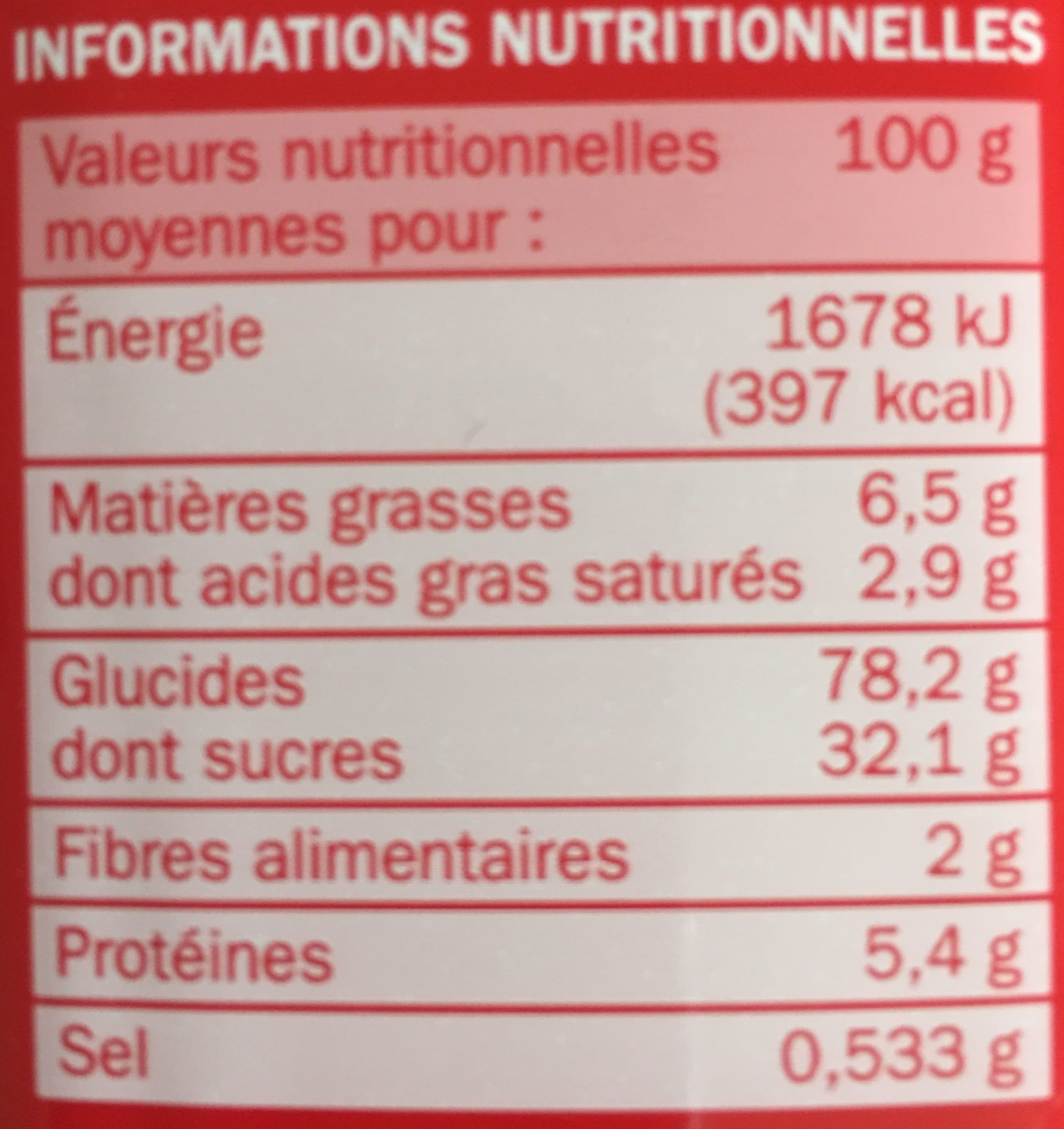 Marque Repère Goûters fourrés carrés fraise x 16 packshot