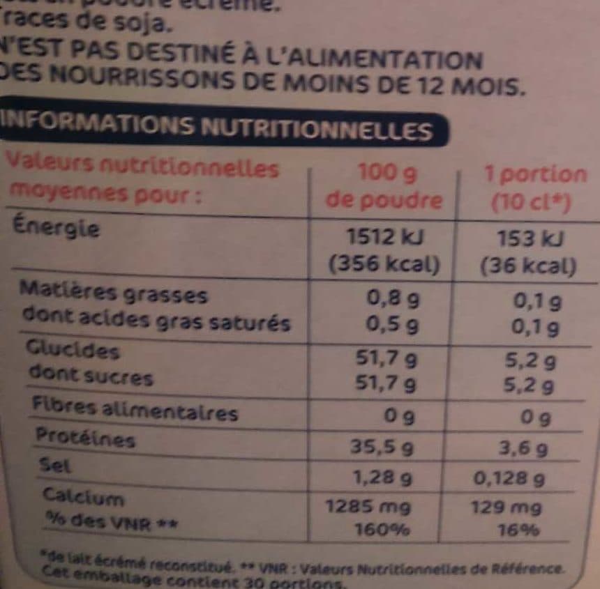 Délisse Lait en poudre écrémé packshot
