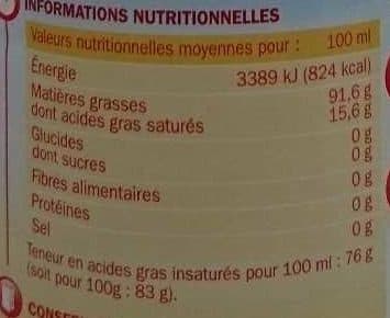 Marque Repère Huile d'arachide packshot