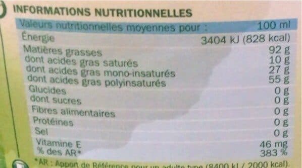 Marque Repère Huile de tournesol packshot