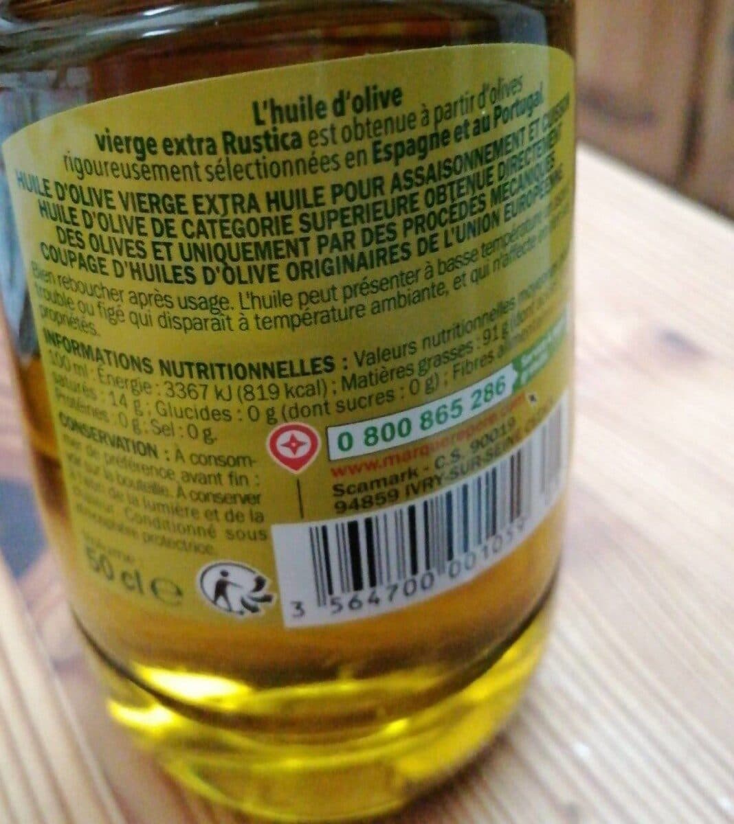 Marque Repère Huile d'olive vierge extra packshot